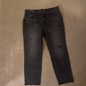 Old Navy Black Boyfriend Jeans